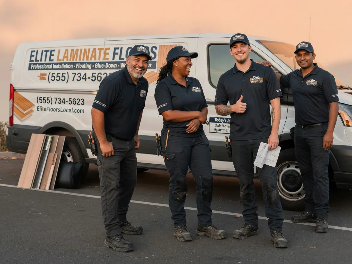 Laminate flooring installation company in Romance, AR